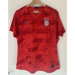 Nike USA Women's National Team Jersey Dri-Fit Red Size XL